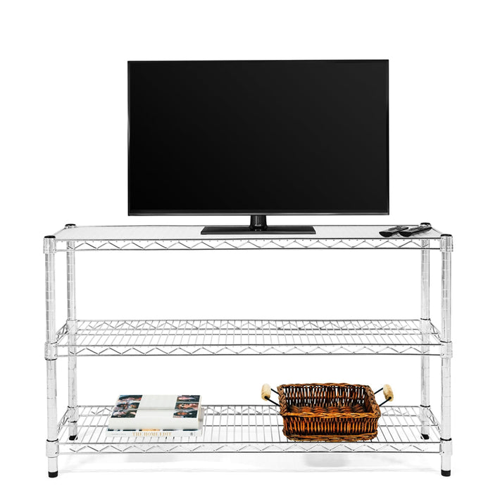 Living Room Wire Shelving