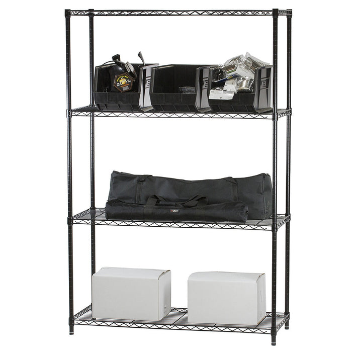 Black Wire Shelving Units