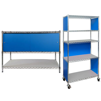 Heavy Duty Wire Shelving Accessories | Quality Metal Parts