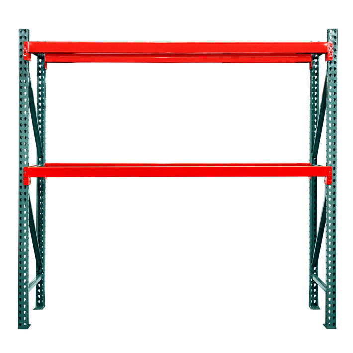 Powder-Coated Teardrop Pallet Rack - Starter Units