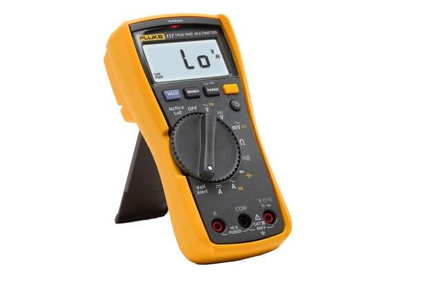 Fluke 117 electrician's multimeter with non-contact voltage