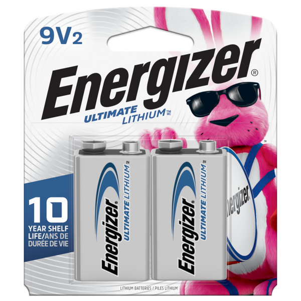 Energizer Ultimate Lithium 9V Battery (L522)