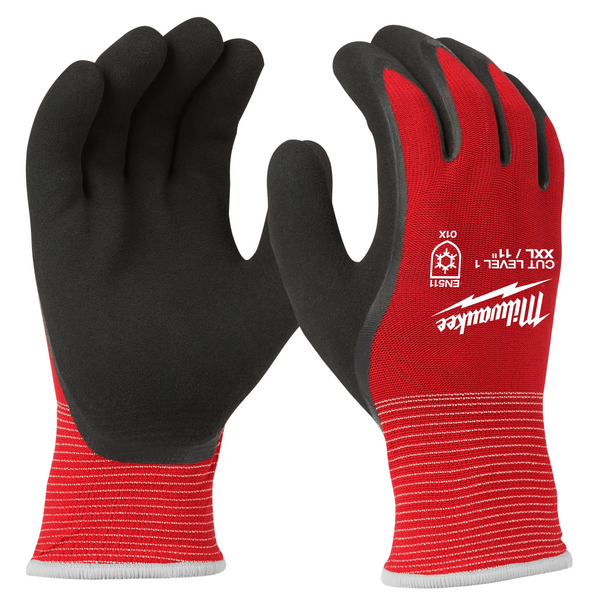 Milwaukee Cut Level 1 Winter Dipped Gloves - XXL (48-22-8914)