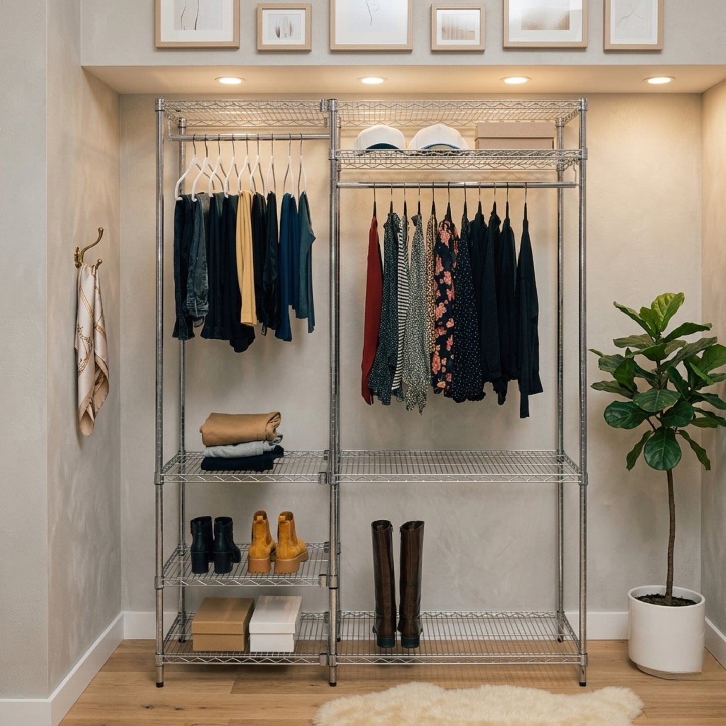 18"d Modular Closet Storage System