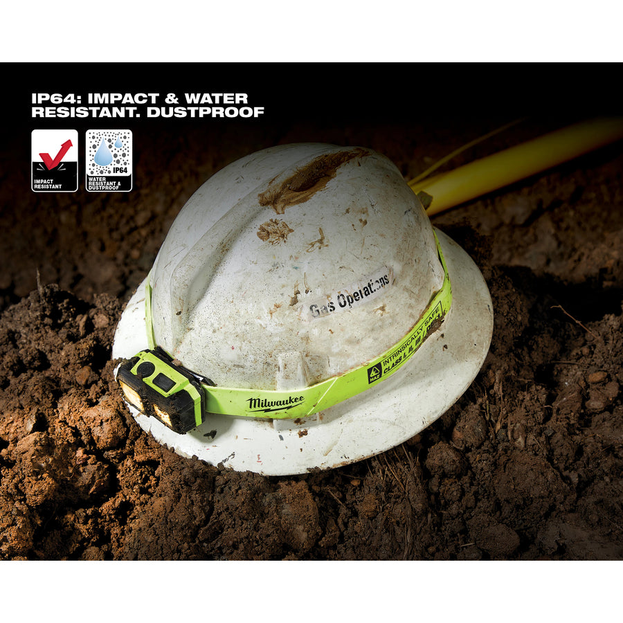 Milwaukee Intrinsically Safe C I, II, III / D 1 Spot/Flood Headlamp (2004HZL)