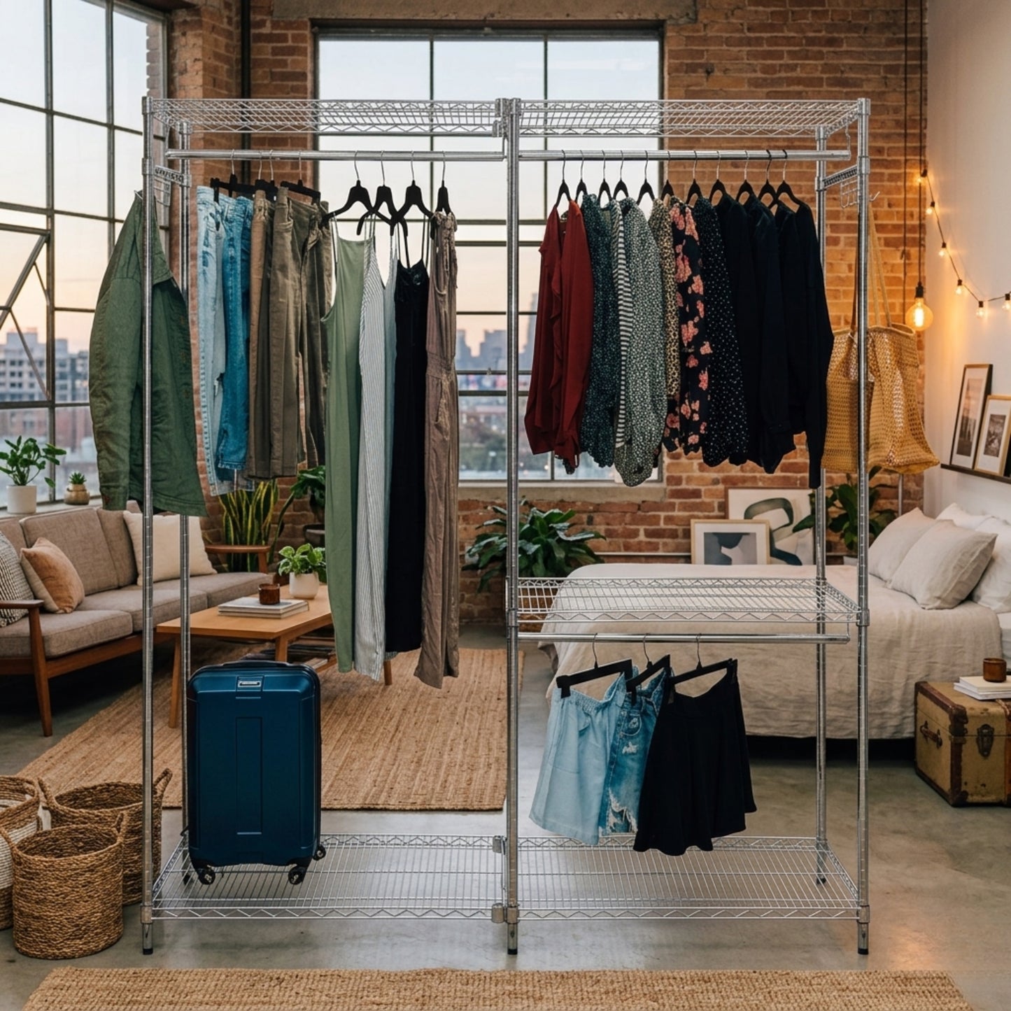21"d Modular Closet Storage System