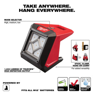 Milwaukee M12™ ROVER™ Mounting Flood Light (2364-20)