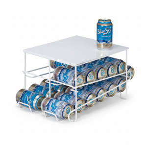 24 Can Beverage Dispenser - White