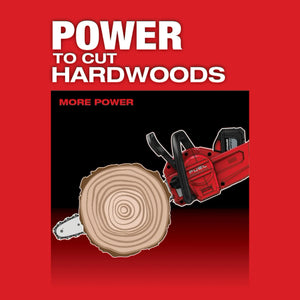 Milwaukee M18 FUEL 16 in. 18V Lithium-Ion Brushless Battery Chainsaw Kit with 12.0 Ah Battery and M18 Rapid Charger  (2727-21HD)