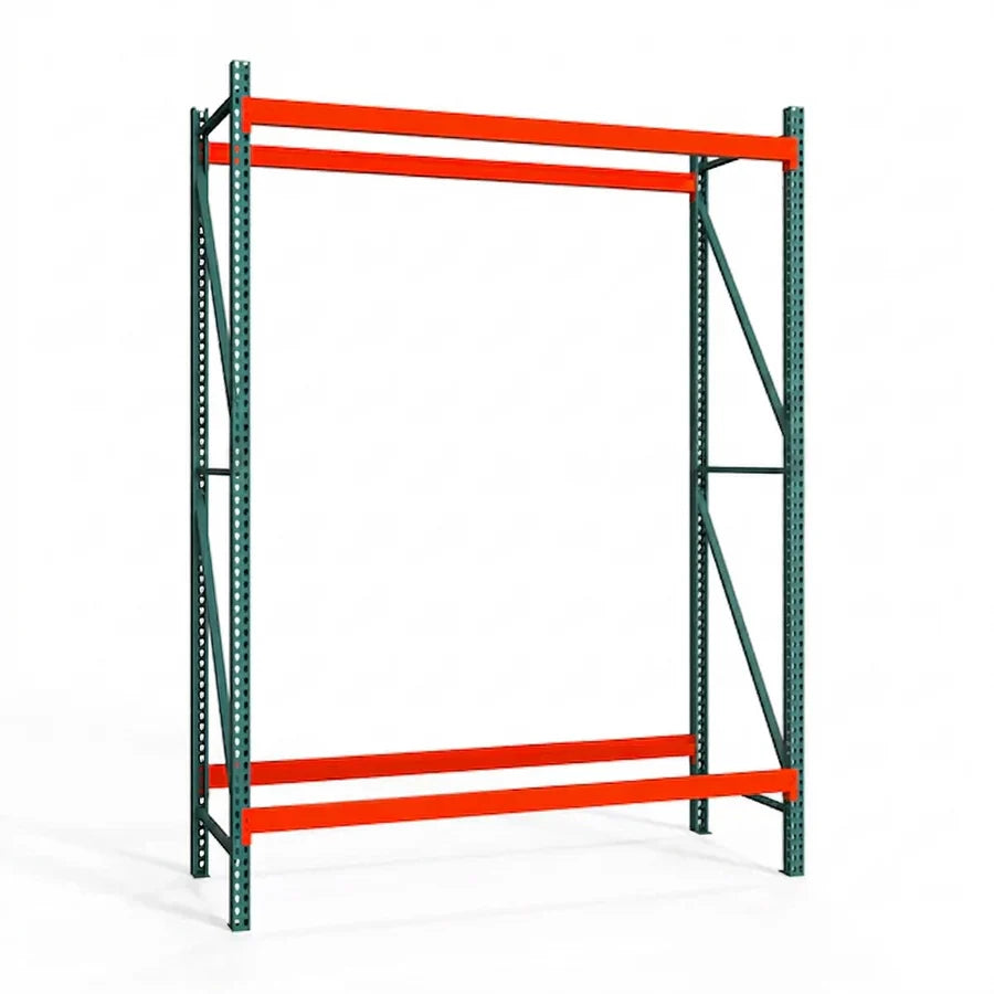 2-Tier Teardrop Pallet Rack Starter Units - 24"d x 144"h
