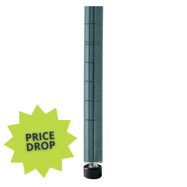 Green Wire Shelving Posts