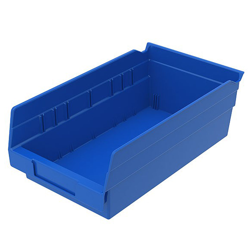 11-5/8"d x 6-5/8"w x 4"h Nesting Shelf Bins - 12 Pack