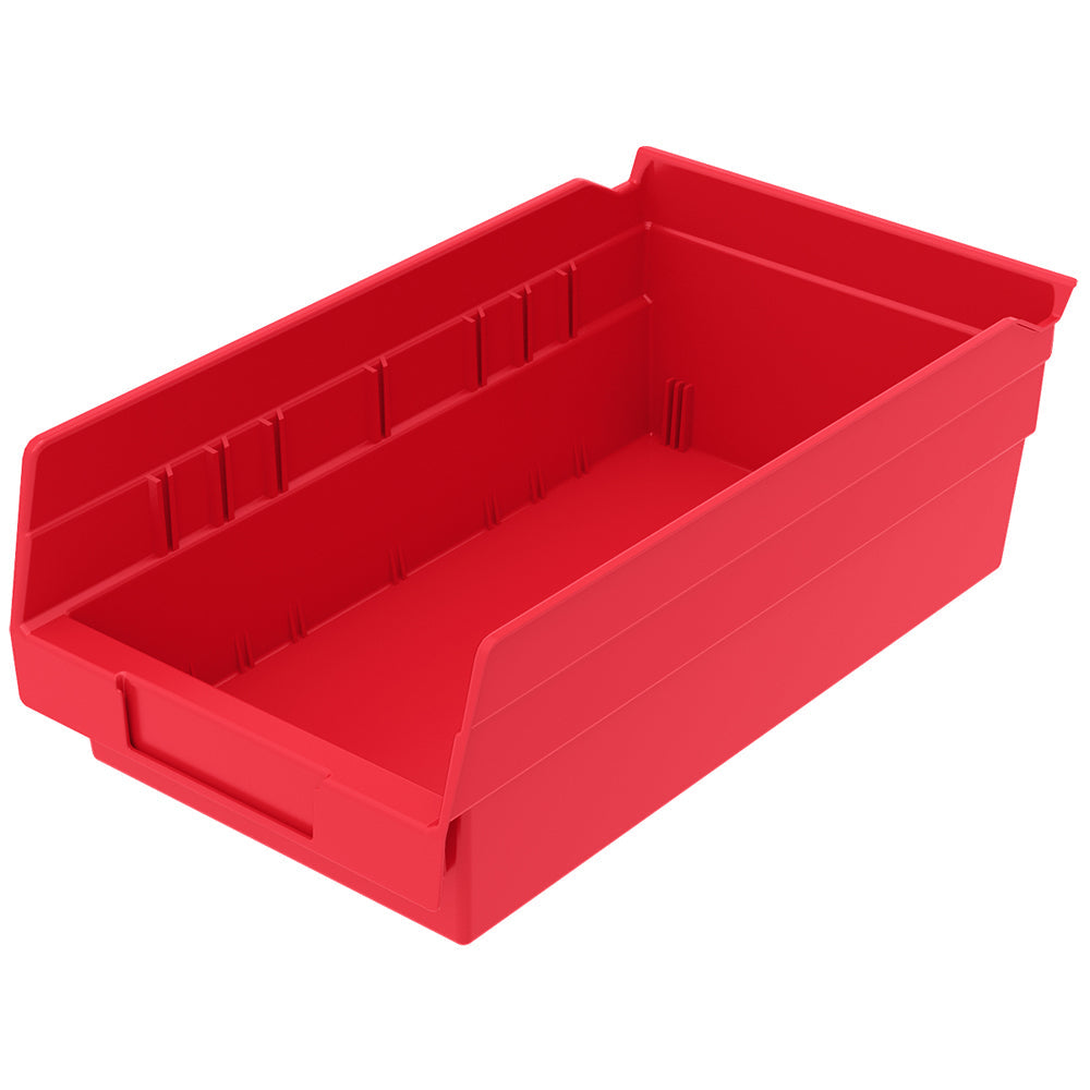 11-5/8"d x 6-5/8"w x 4"h Nesting Shelf Bins - 12 Pack