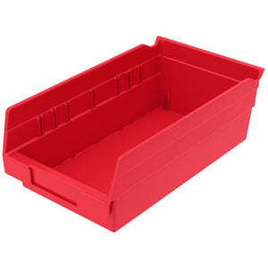 11-5/8"d x 6-5/8"w x 4"h Nesting Shelf Bins - 12 Pack
