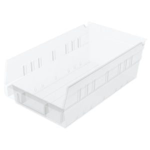 11-5/8"d x 6-5/8"w x 4"h Nesting Shelf Bins - 12 Pack