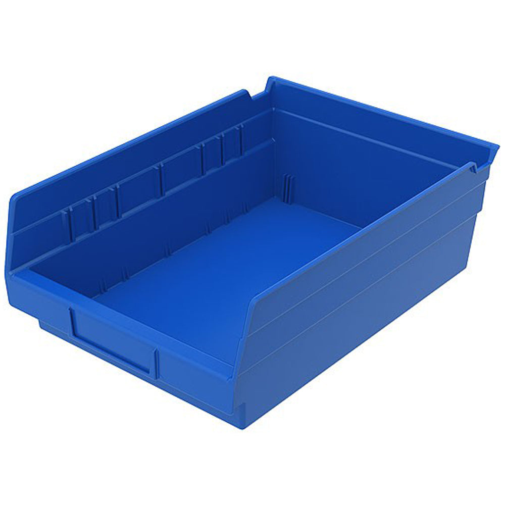 11-5/8"d x 8-3/8"w x 4"h Nesting Shelf Bins - 12 Pack