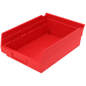 11-5/8"d x 8-3/8"w x 4"h Nesting Shelf Bins - 12 Pack