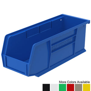 10-7/8"d x 4-1/8"w x 4"h Stacking AkroBins - 12 Pack