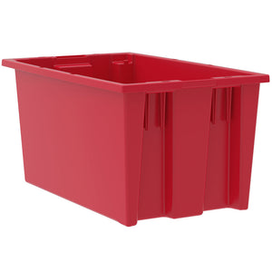 Akro Nest and Stack Totes 6 Pack - 18"d x 11"w x 9"h