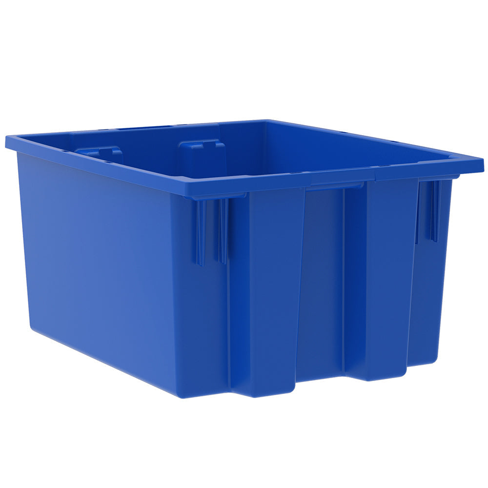 Akro Nest and Stack Totes 6 Pack - 19-1/2"d x 15-1/2"w x 10"h