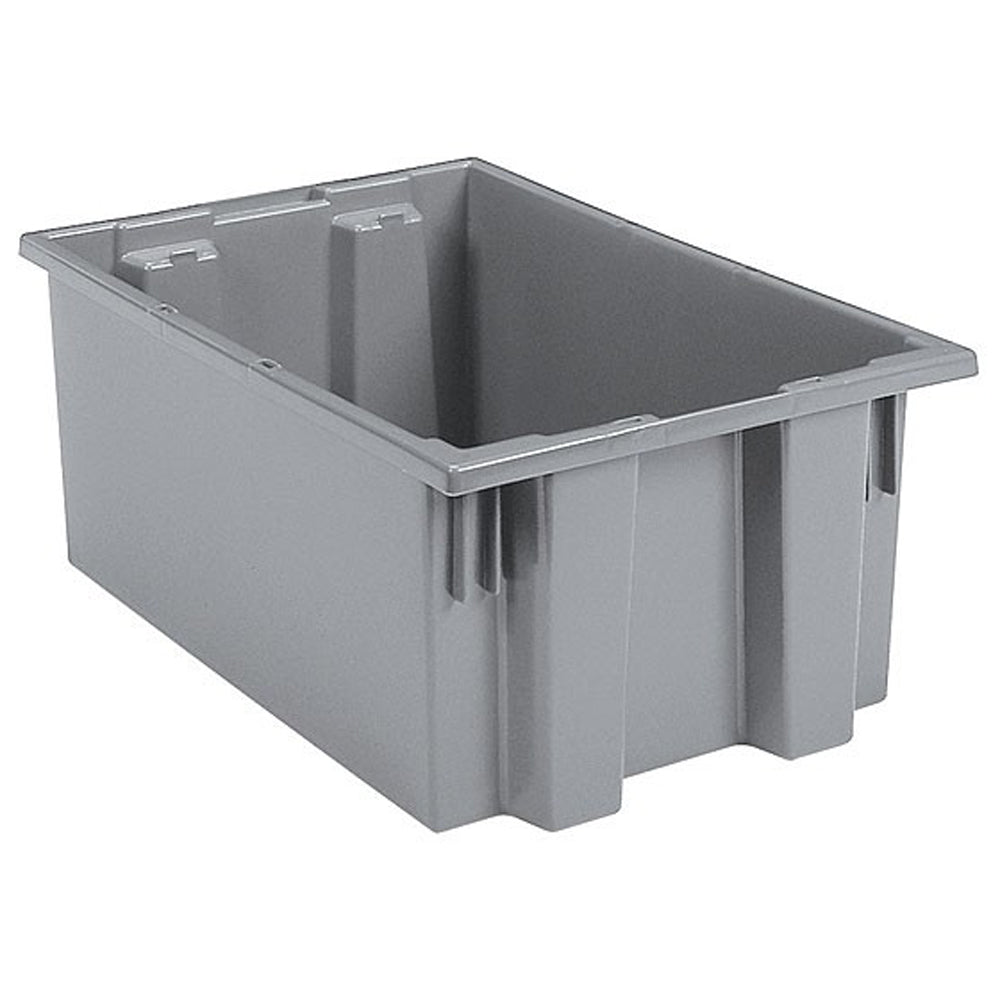 Akro Nest and Stack Totes 6 Pack - 19-1/2"d x 15-1/2"w x 10"h