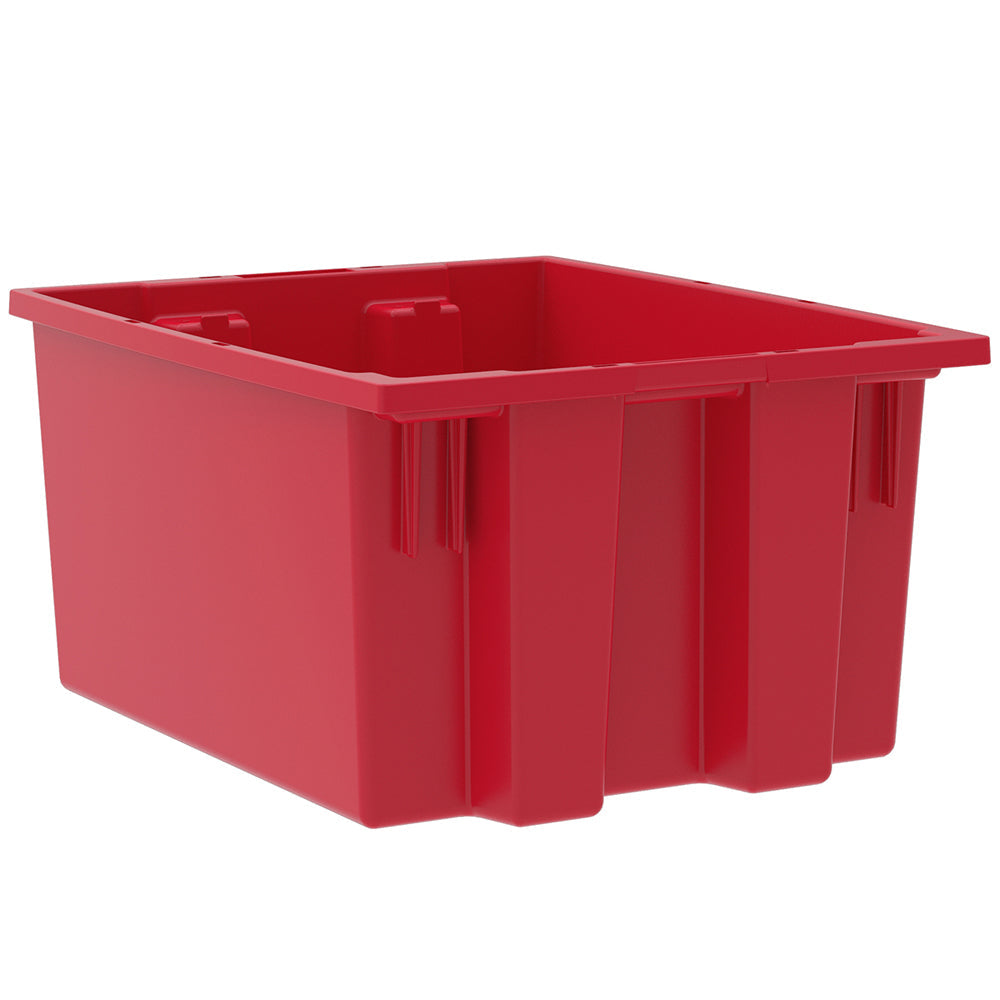 Akro Nest and Stack Totes 6 Pack - 19-1/2"d x 15-1/2"w x 10"h