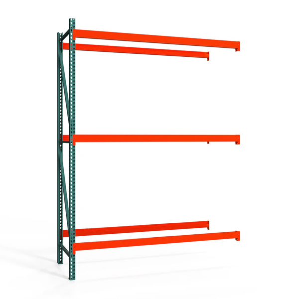 3-Tier Teardrop Pallet Rack Add-On Units - Standard Duty - 36