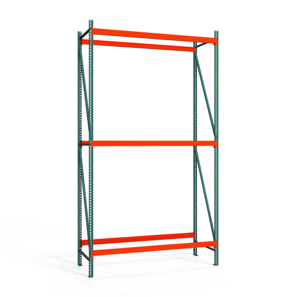3-Tier Teardrop Pallet Rack Starter Units - 42