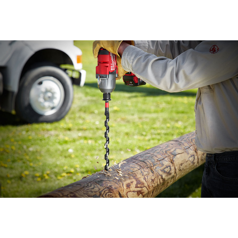 Milwaukee SHOCKWAVE™ Impact Duty 3/8" x 18" Lineman's Auger Bit (48-13-6700)