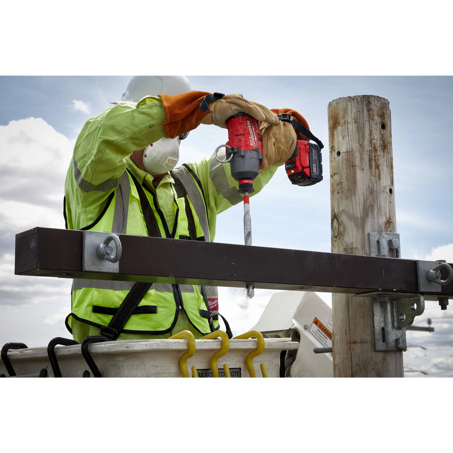 Milwaukee 9/16"x12" SHOCKWAVE™ IMPACT DUTY™ Lineman's Fiberglass Drill Bit (48-13-7703)