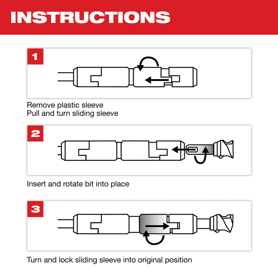 Milwaukee MAX-LOK™ Connection Adapter (48-20-6950)