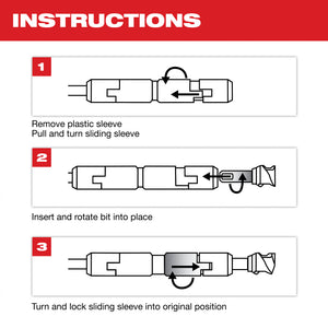 Milwaukee MAX-LOK™ Connection Adapter (48-20-6950)