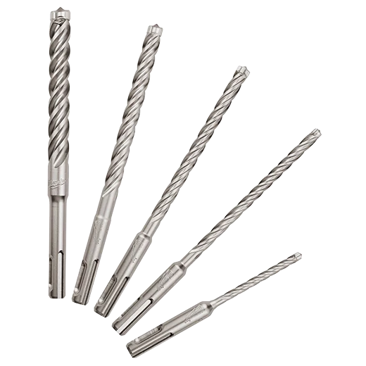 Milwaukee 5 PC SDS Plus 4CT MX4™ Set (48-20-7498)
