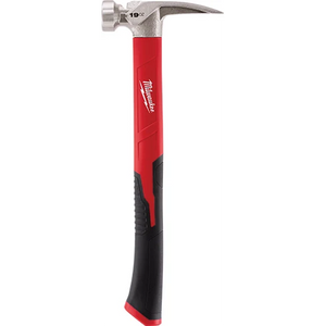 Milwaukee 19oz Smooth Face Poly/Fiberglass Handle Hammer (48-22-9316)