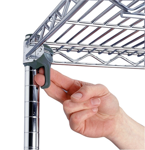 18"d Metro Super Adjustable Wire 5-Shelf Add-On Units