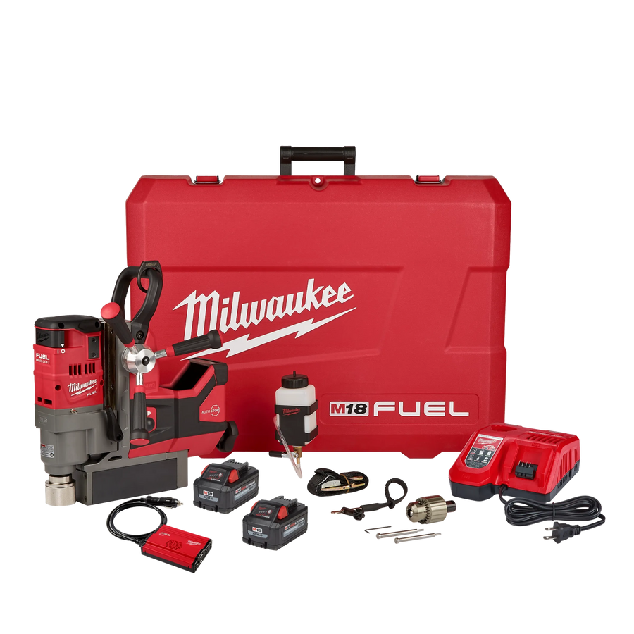 Milwaukee M18 FUEL 1-1/2" Lineman Magnetic Drill High Demand Kit (2788-22HD)