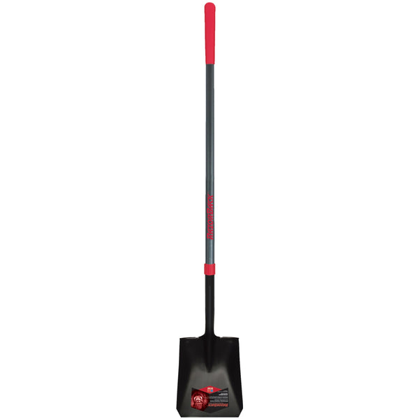 Razor-Back (Ames) Square Point Shovel with Traditional Socket and Rolled Step, 48