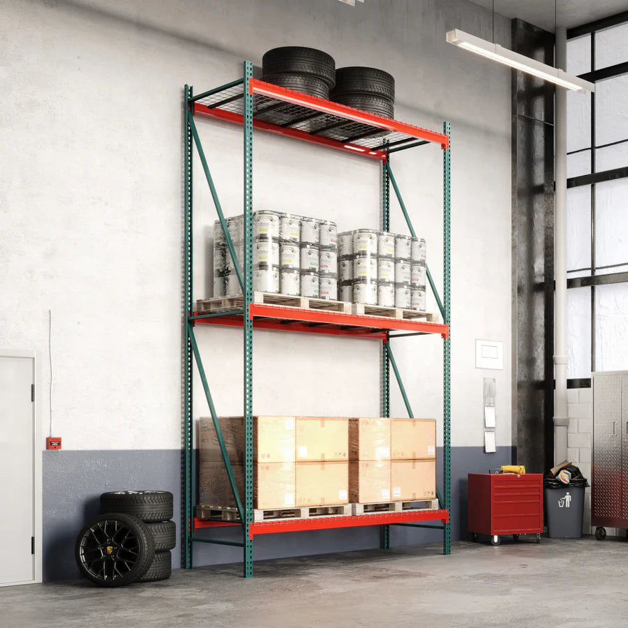 Tppl Unit Rack 3-Tier Teardrop Pallet Rack Starter Units - 42
