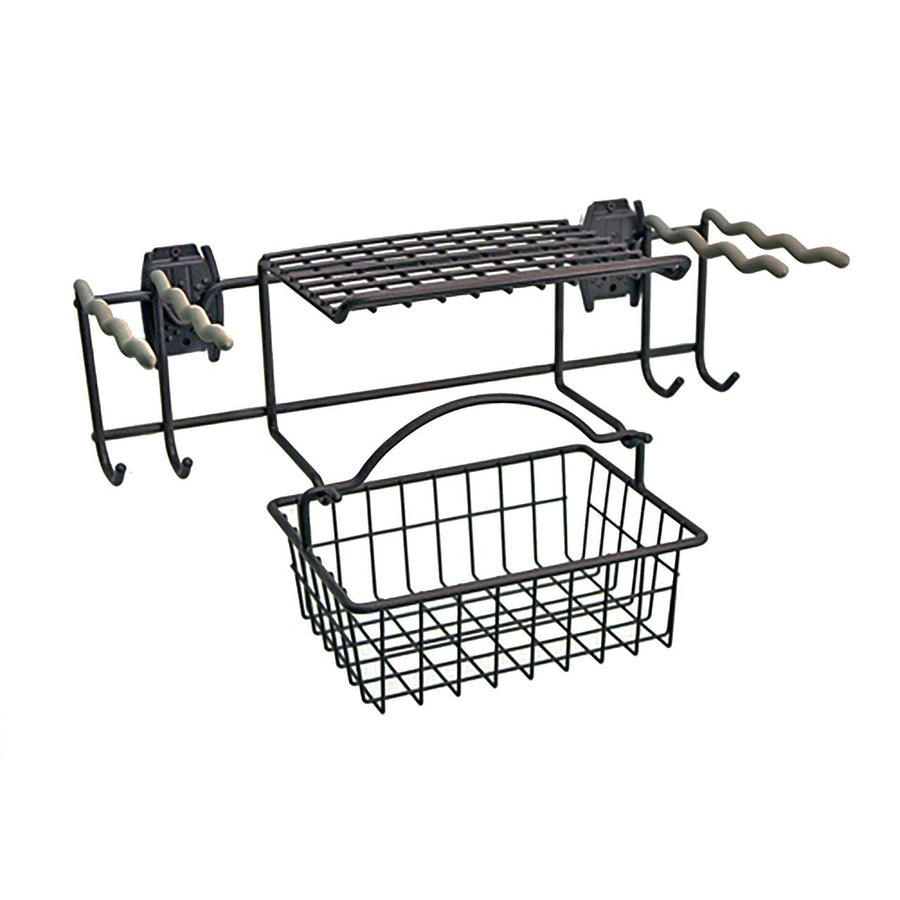 Garden Rack with Basket - Granite