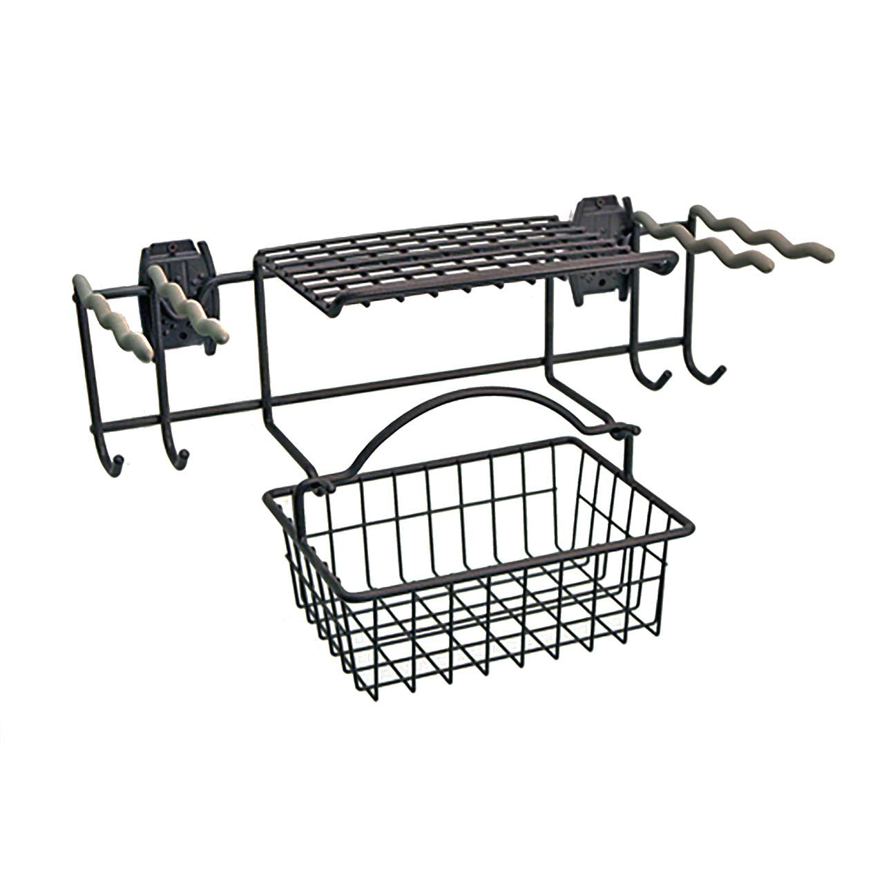 Garden Rack with Basket - Granite