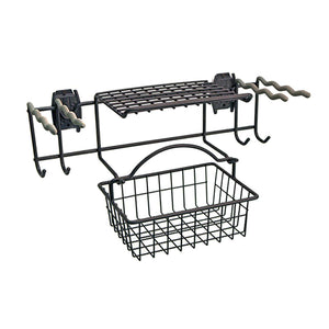 Garden Rack with Basket - Granite