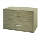 O-Box 2 Drawer - Driftwood
