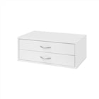 freedomRail Double Hang O-Box 2 Drawer