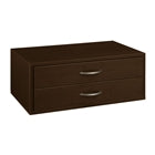 Double Hang O-Box 2 Drawer - Chocolate Pear