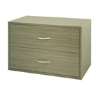 Big O-Box 2 Drawer Unit - Driftwood