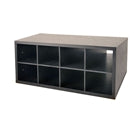 Organized Living freedomRail Double Hang O-Box Cubby - Midnight Live