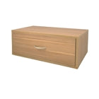 Organized Living freedomRail Big Double Hang O-Box 1 Drawer - Cypress Live