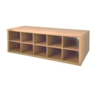 Organized Living freedomRail Big Double Hang O-Box Cubby - Cypress Live
