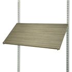 14"d x 24"w Pre-Drilled Shoe Shelf - Driftwood