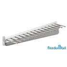 Sliding Tie and Belt Rack - White
